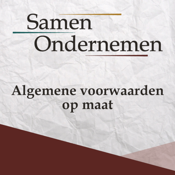 Algemene voorwaarden op maat